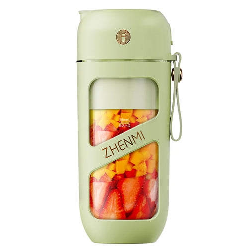 Elevate Your Juicing Experience with the Vacuum Juicer - 12 Stainless Blades and 380ml Portable Cup for Effortless, Straw-Friendly Juicing!