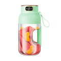 1000Ml Portable Juice Blender, USB Charging Juice Blender, Orange-Lemon Juice Cup, Fruit Smoothie Blender, Kitchen Tools