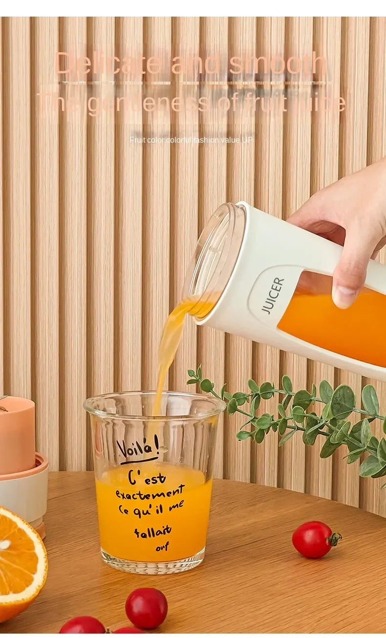 Blender Portable Mini Électrique 8 Lames | Smoothies & Jus Frais – 3000mAh
