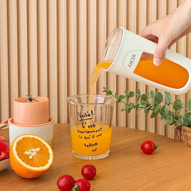 Blender Portable Mini Électrique 8 Lames | Smoothies & Jus Frais – 3000mAh