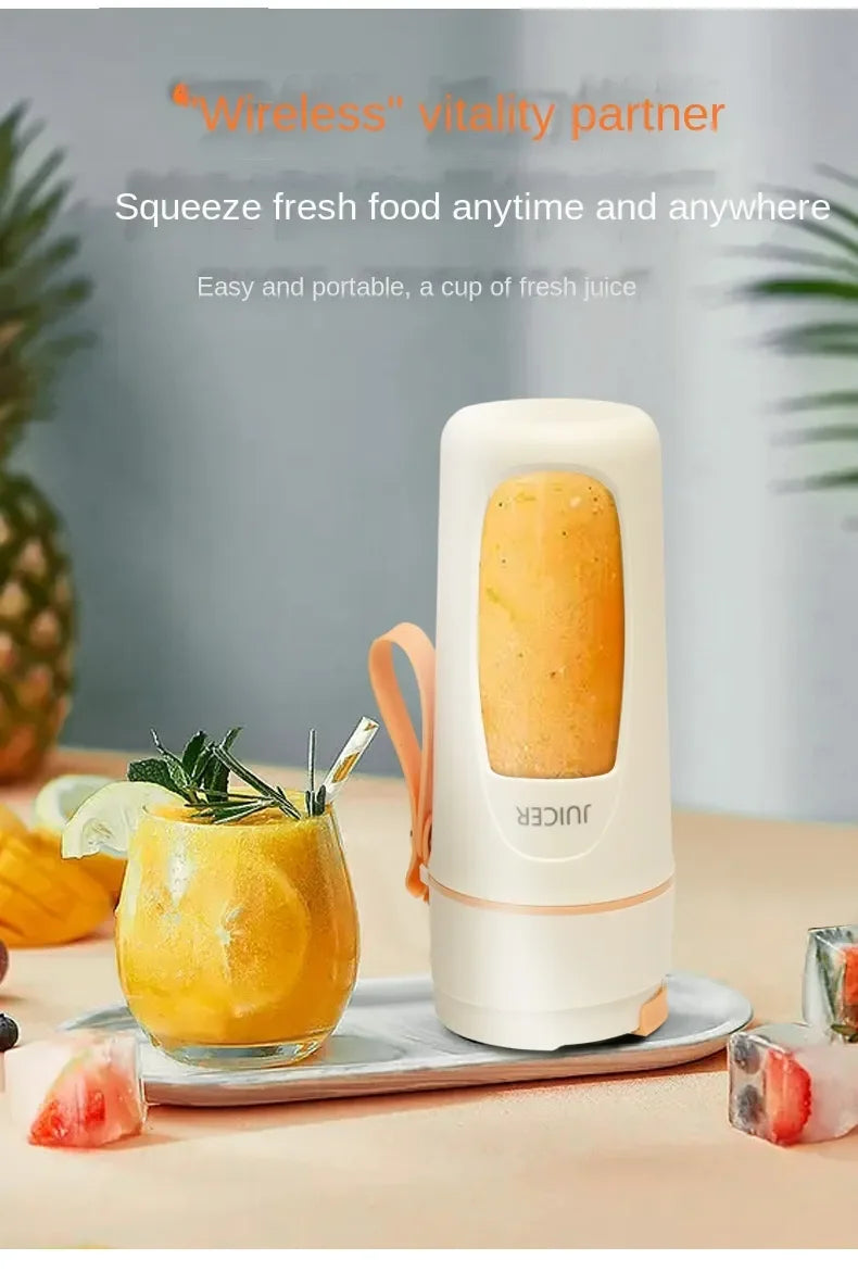 Blender Portable Mini Électrique 8 Lames | Smoothies & Jus Frais – 3000mAh