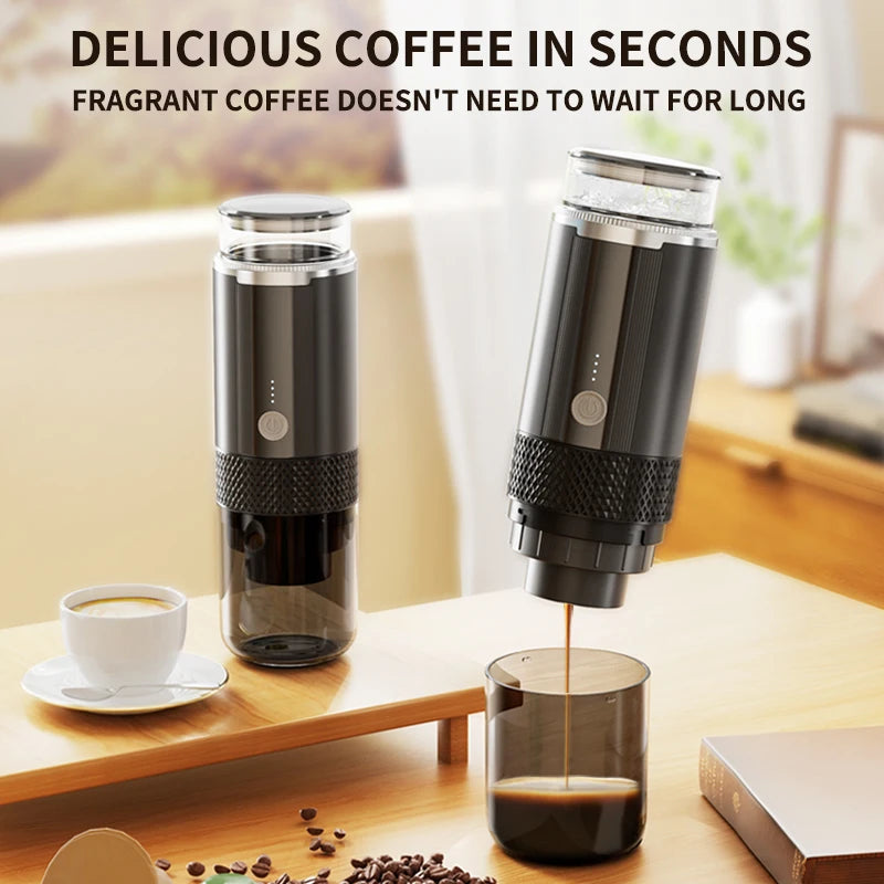 Ultimate Portable Coffee Maker: Brew Your Favorite Coffee Anywhere with Ease!