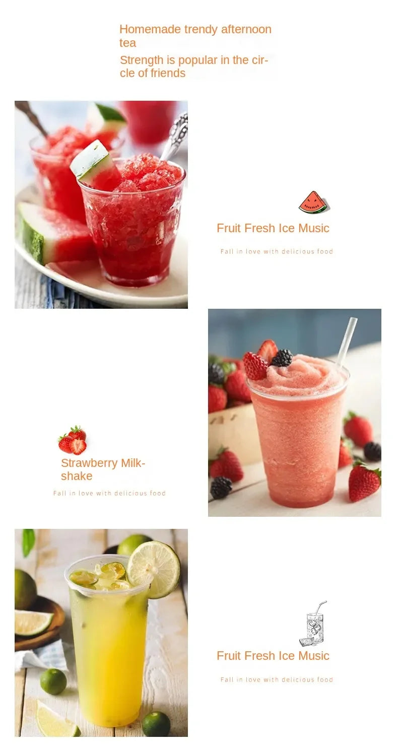 Blender Portable Mini Électrique 8 Lames | Smoothies & Jus Frais – 3000mAh